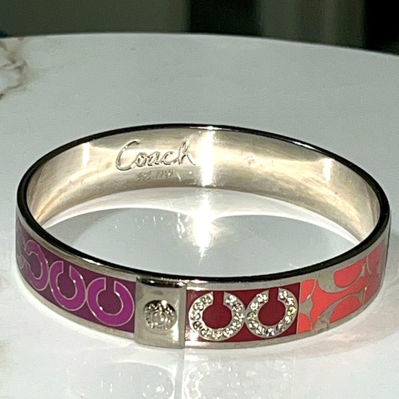 Coach Signature OP ART “C” Bangle - Picture 5 of 16